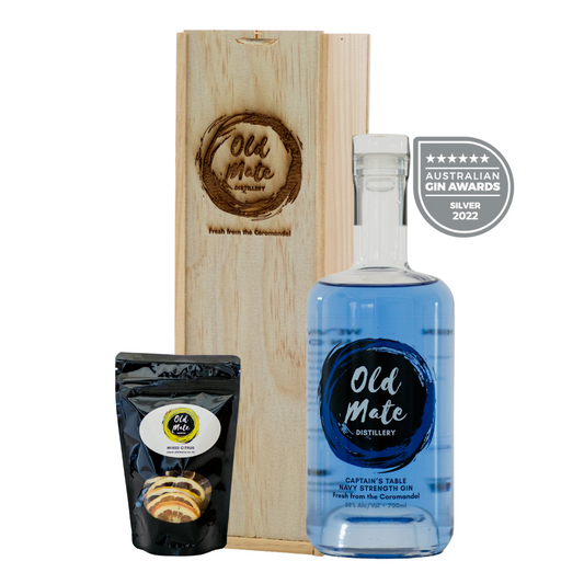 Gift box – The Captains Table, Navy Strength Gin