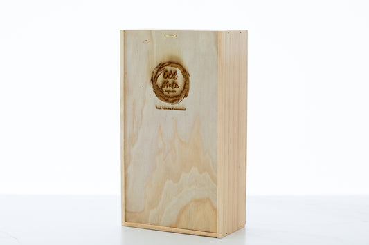 Wooden Engraved Gift Box – Double
