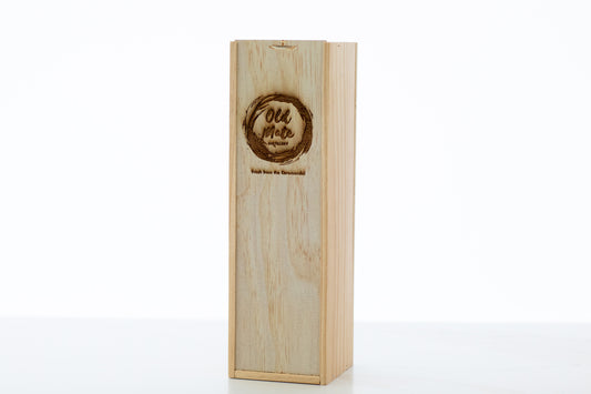 Wooden Engraved Gift Box – Single